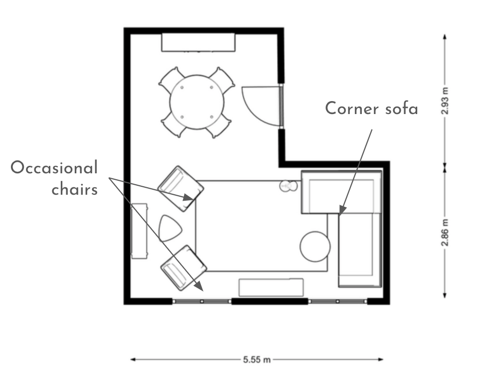 How to design an L shaped room The Living House